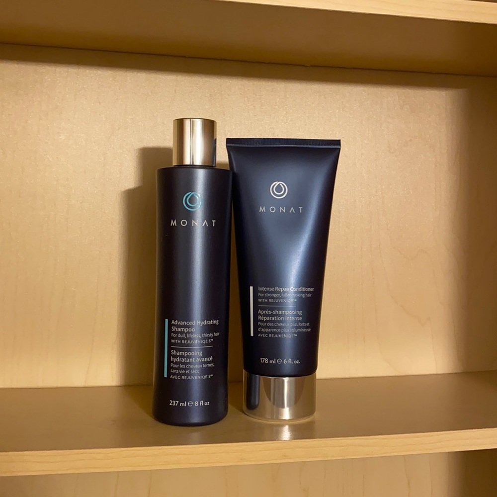 Monat shampoo and conditioner